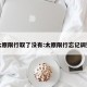 嗯太原限行取了没有:太原限行忘记调整了