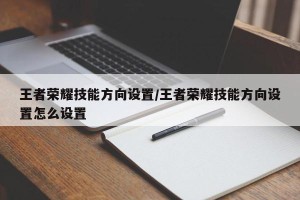 王者荣耀技能方向设置/王者荣耀技能方向设置怎么设置