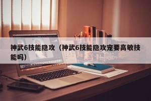神武6技能隐攻（神武6技能隐攻宠要高敏技能吗）
