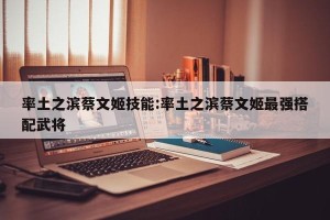 率土之滨蔡文姬技能:率土之滨蔡文姬最强搭配武将